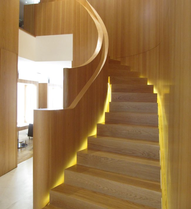 Escalera recta de madera MADRID - Maydisa